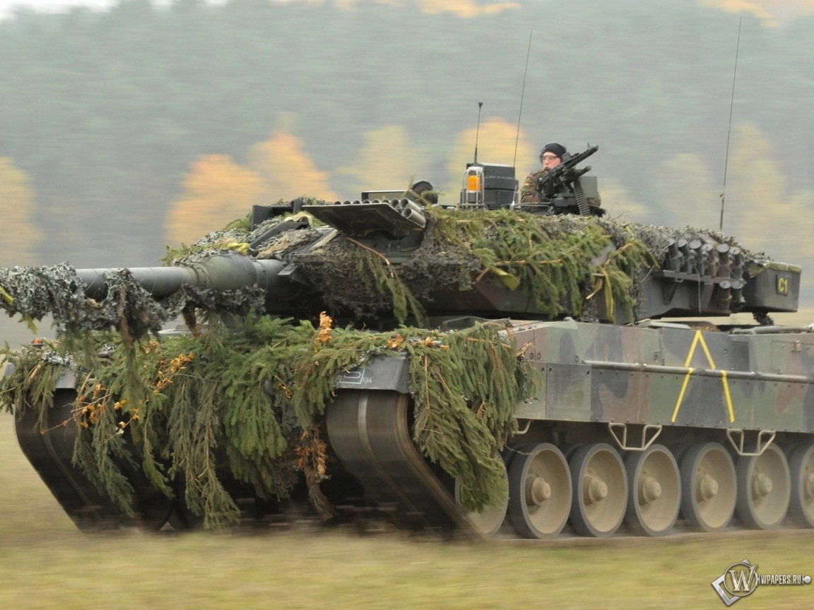 Танк Leopard 2A6  1152x864