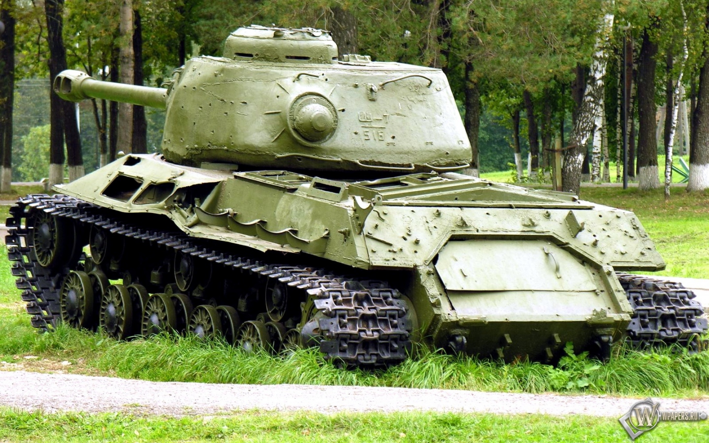 Тяжелый танк ИС-2 1440x900