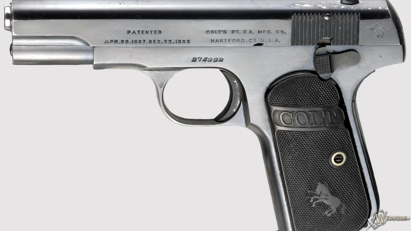 Colt M1903 Hammerless 32 ACP 1366x768