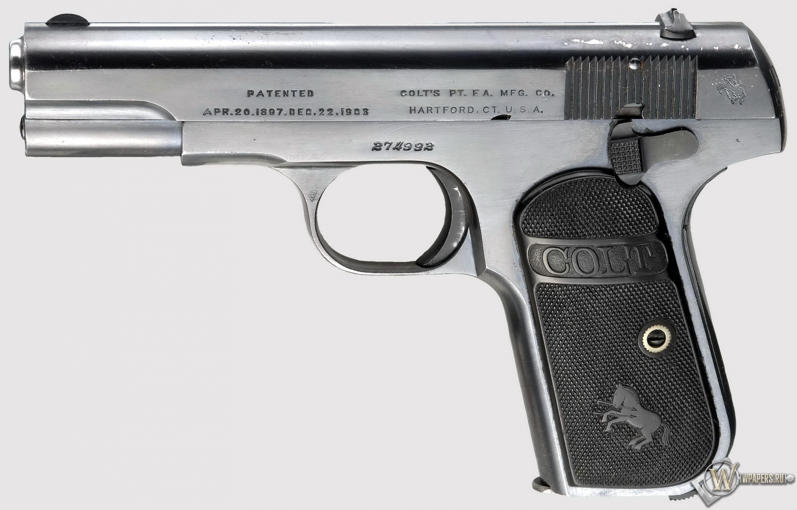 Colt M1903 Hammerless 32 ACP 1600x1024