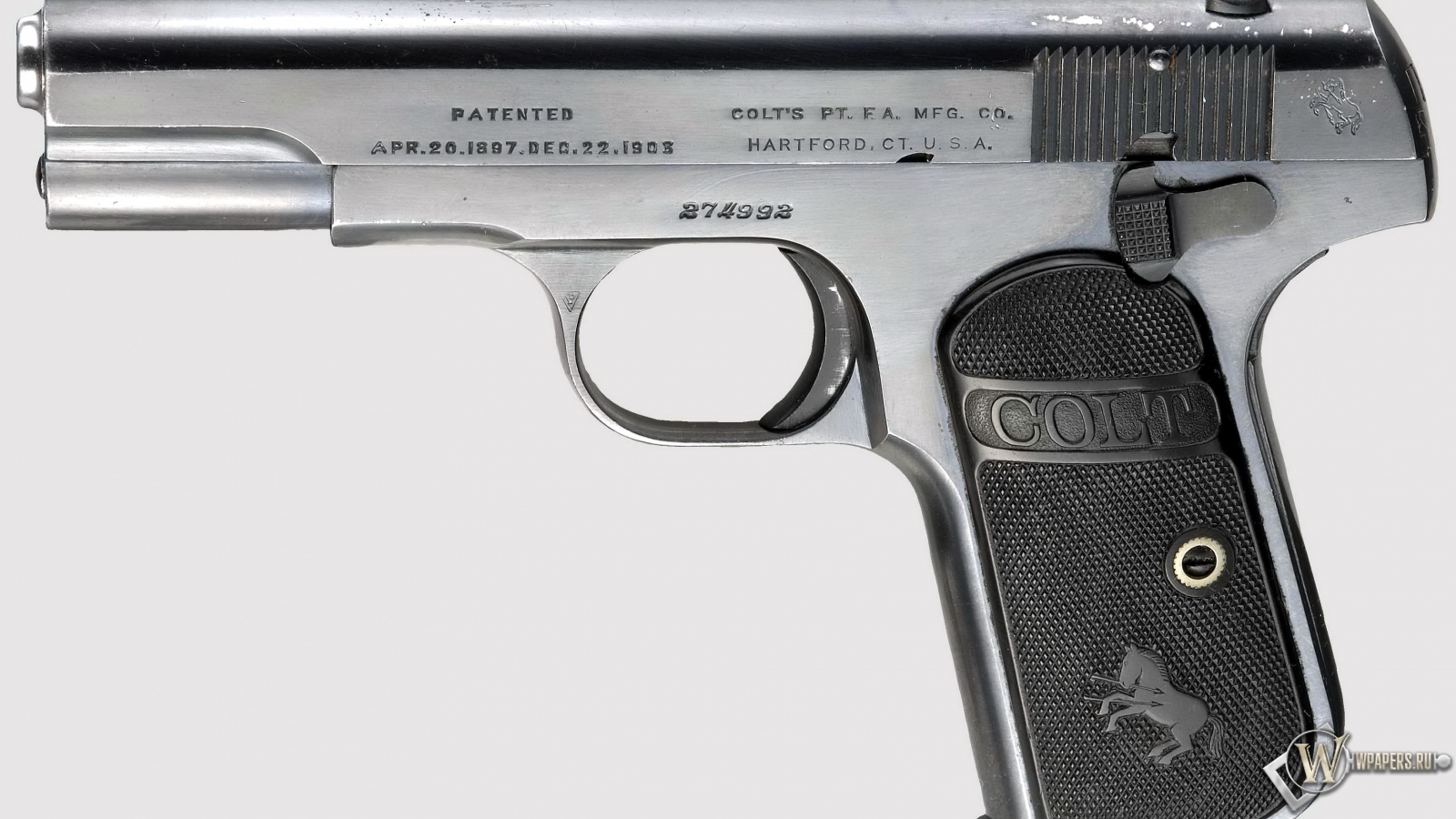 Colt M1903 Hammerless 32 ACP 1600x900