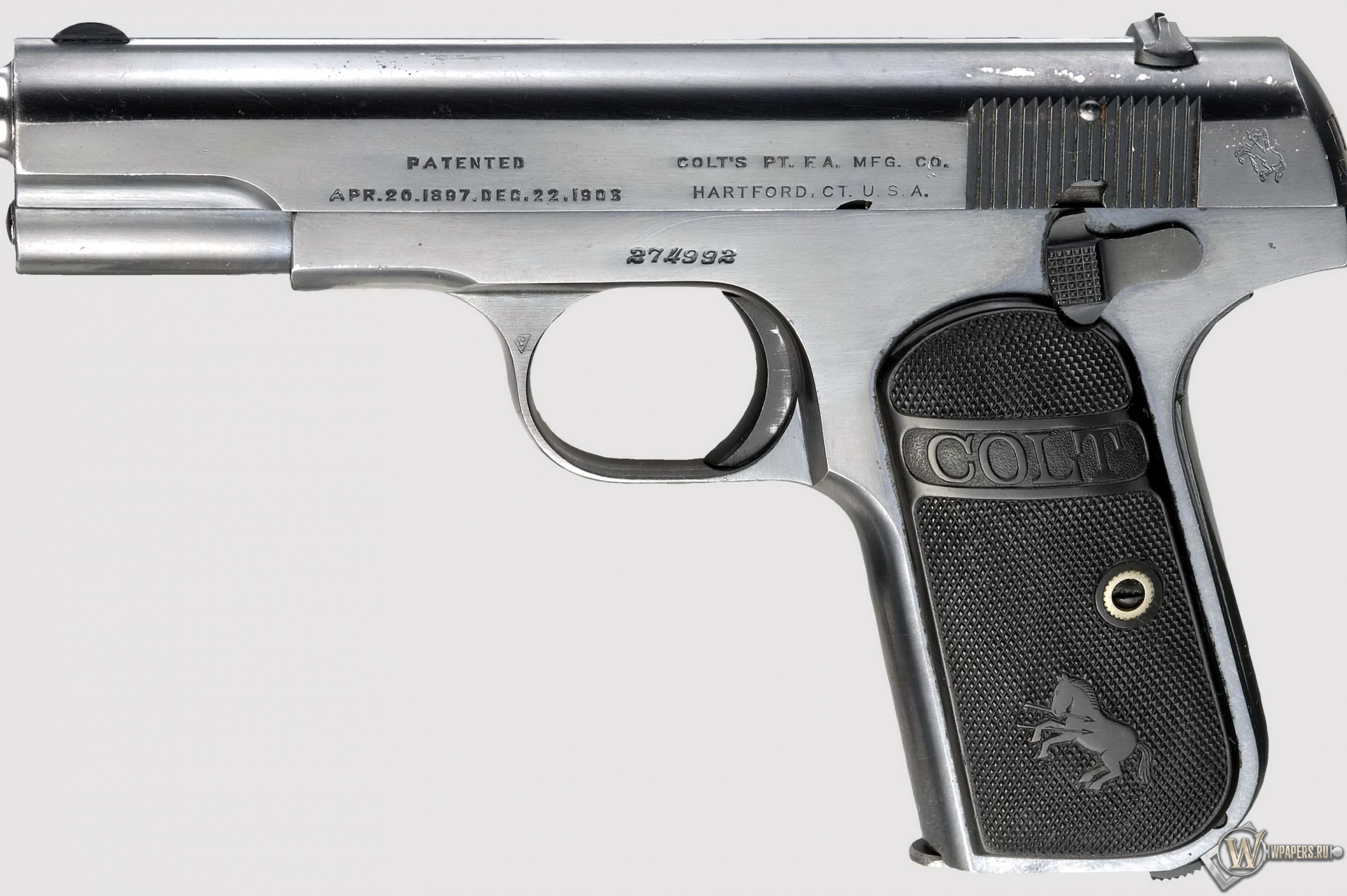 Colt M1903 Hammerless 32 ACP 2300x1530