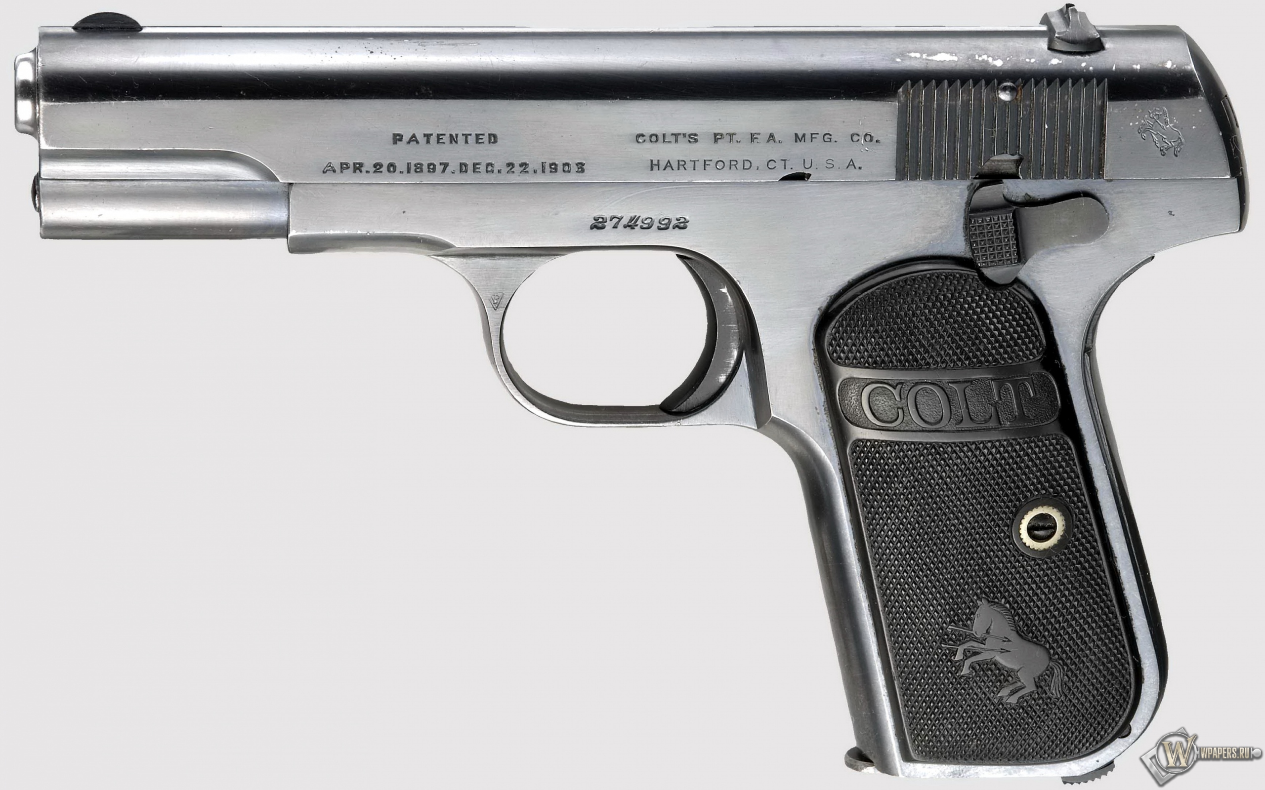 Colt M1903 Hammerless 32 ACP 2560x1600