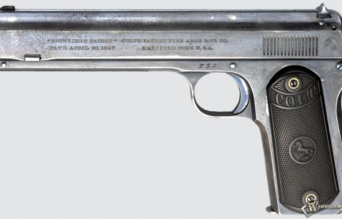Colt M1900 automatic pistol 1200x768