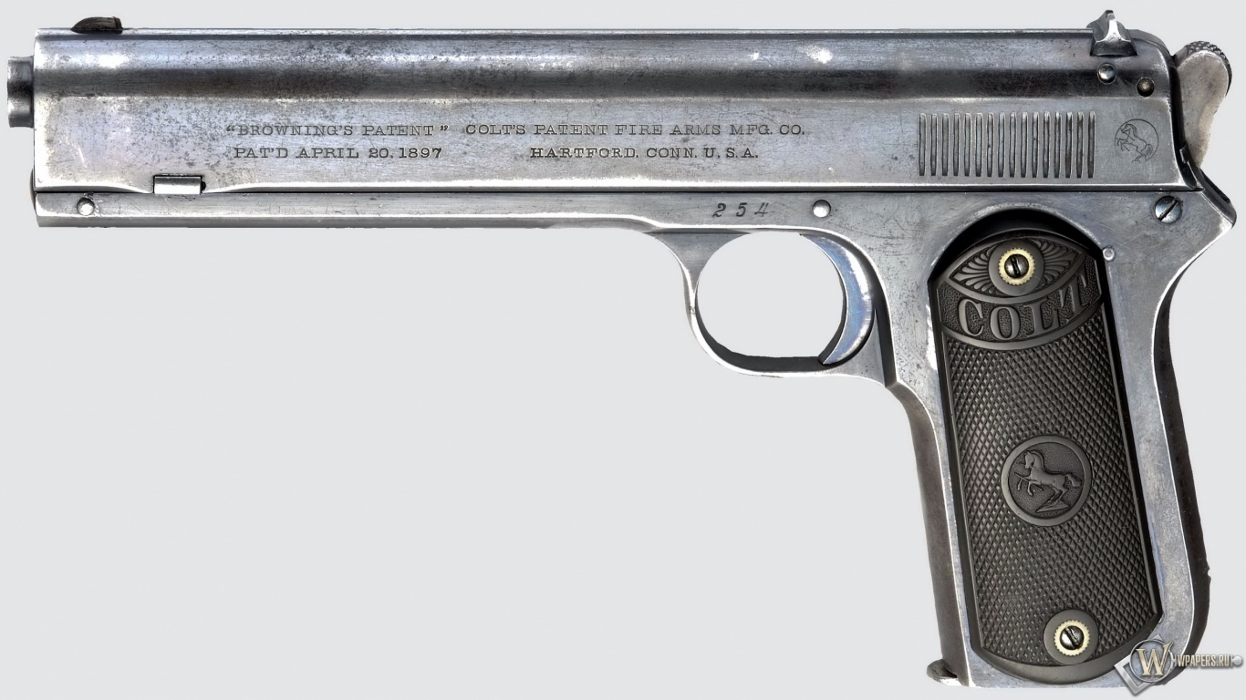 Colt M1900 automatic pistol 1366x768