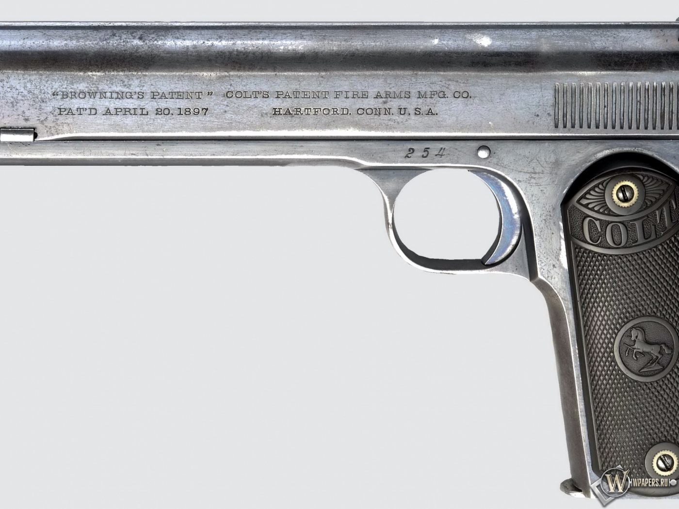 Colt M1900 automatic pistol 1400x1050