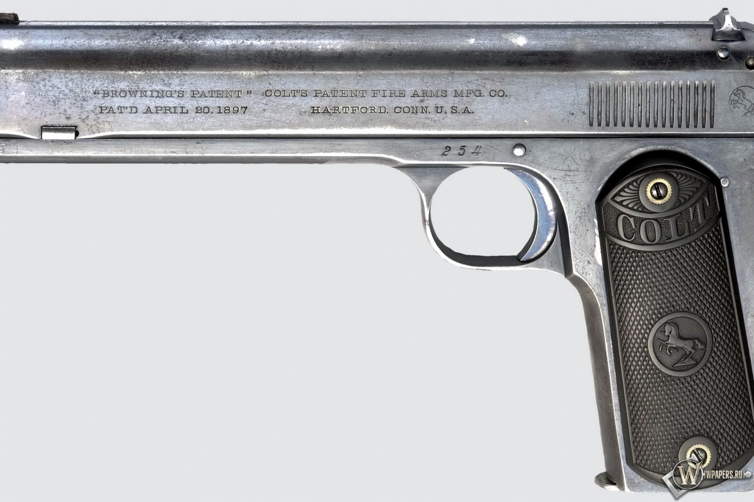 Colt M1900 automatic pistol 1500x1000