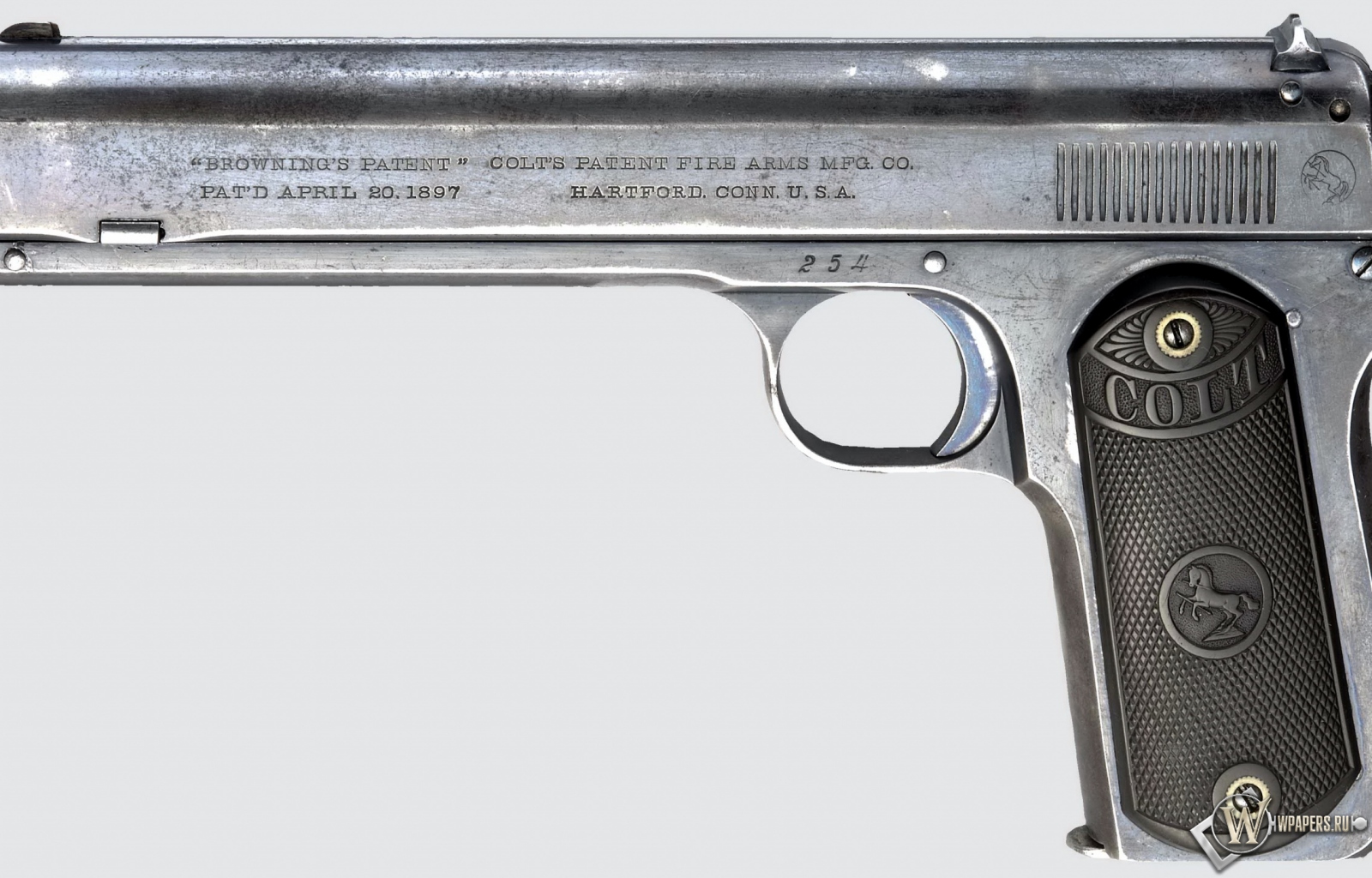 Colt M1900 automatic pistol 1600x1024