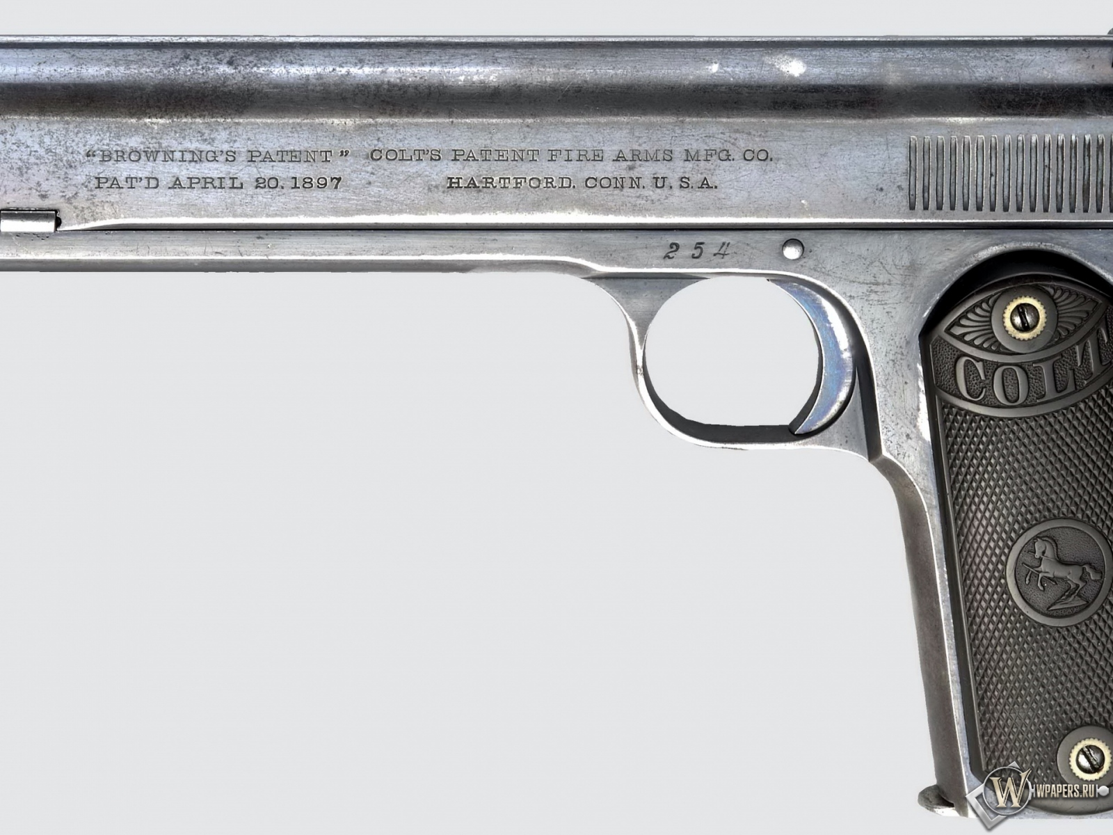 Colt M1900 automatic pistol 1600x1200