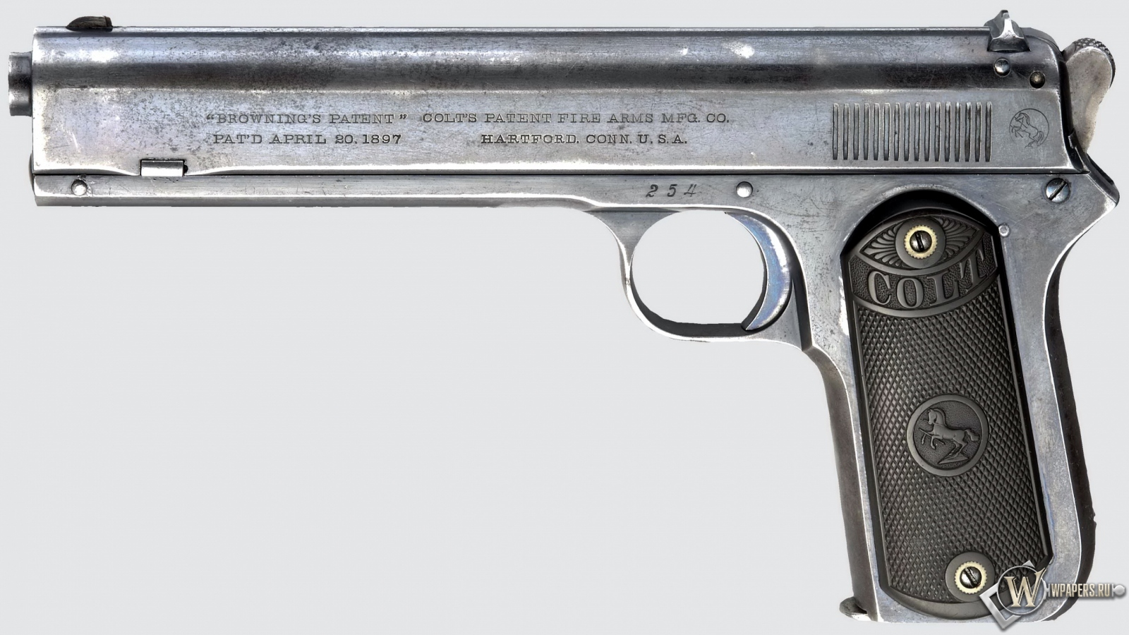 Colt M1900 automatic pistol 1600x900