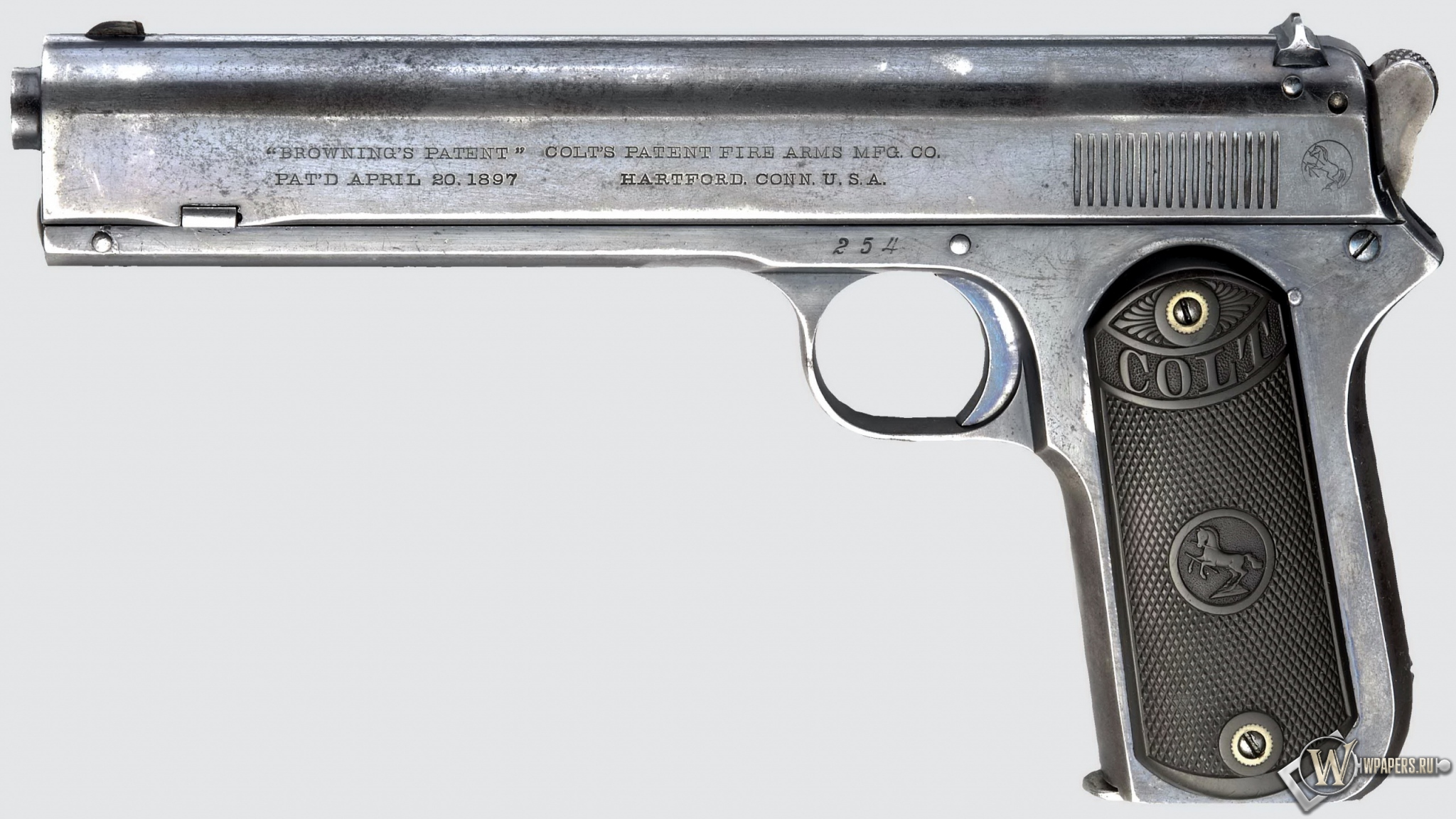 Colt M1900 automatic pistol 2048x1152