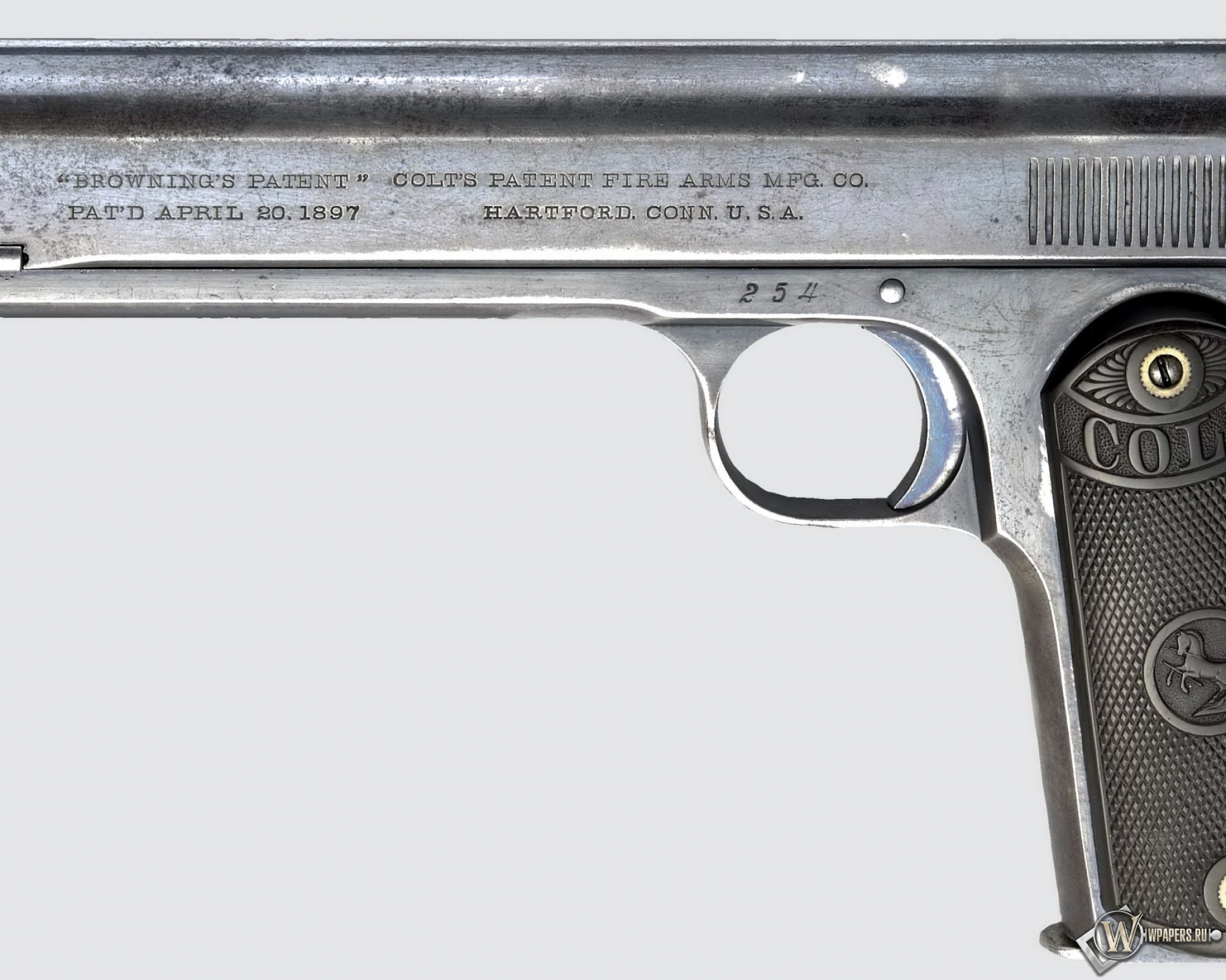Colt M1900 automatic pistol 2048x1638