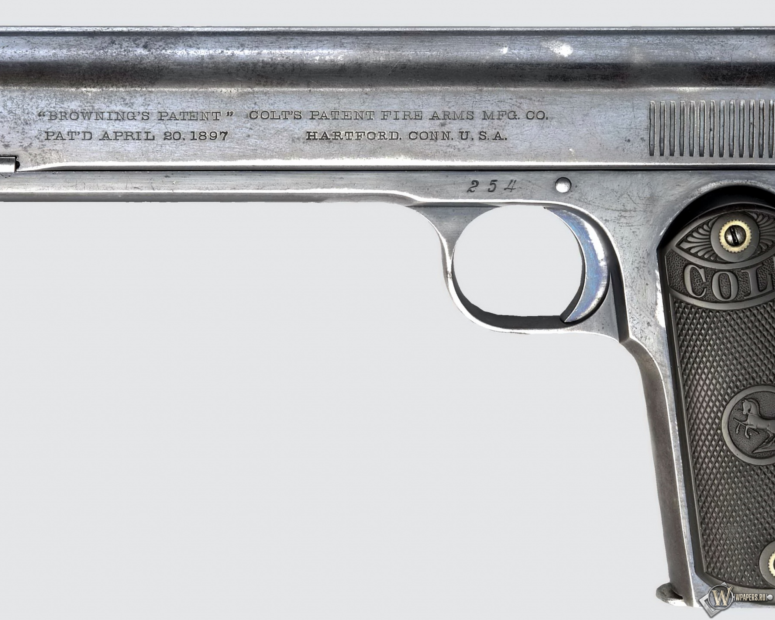 Colt M1900 automatic pistol 2560x2048