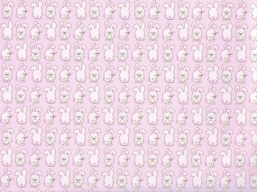 Обои Кролики: Розовый, Текстура, Кролик, Животные