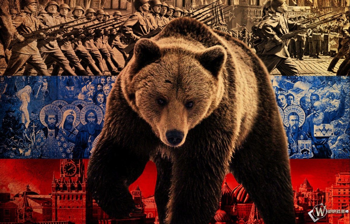 Русский медведь 1200x768