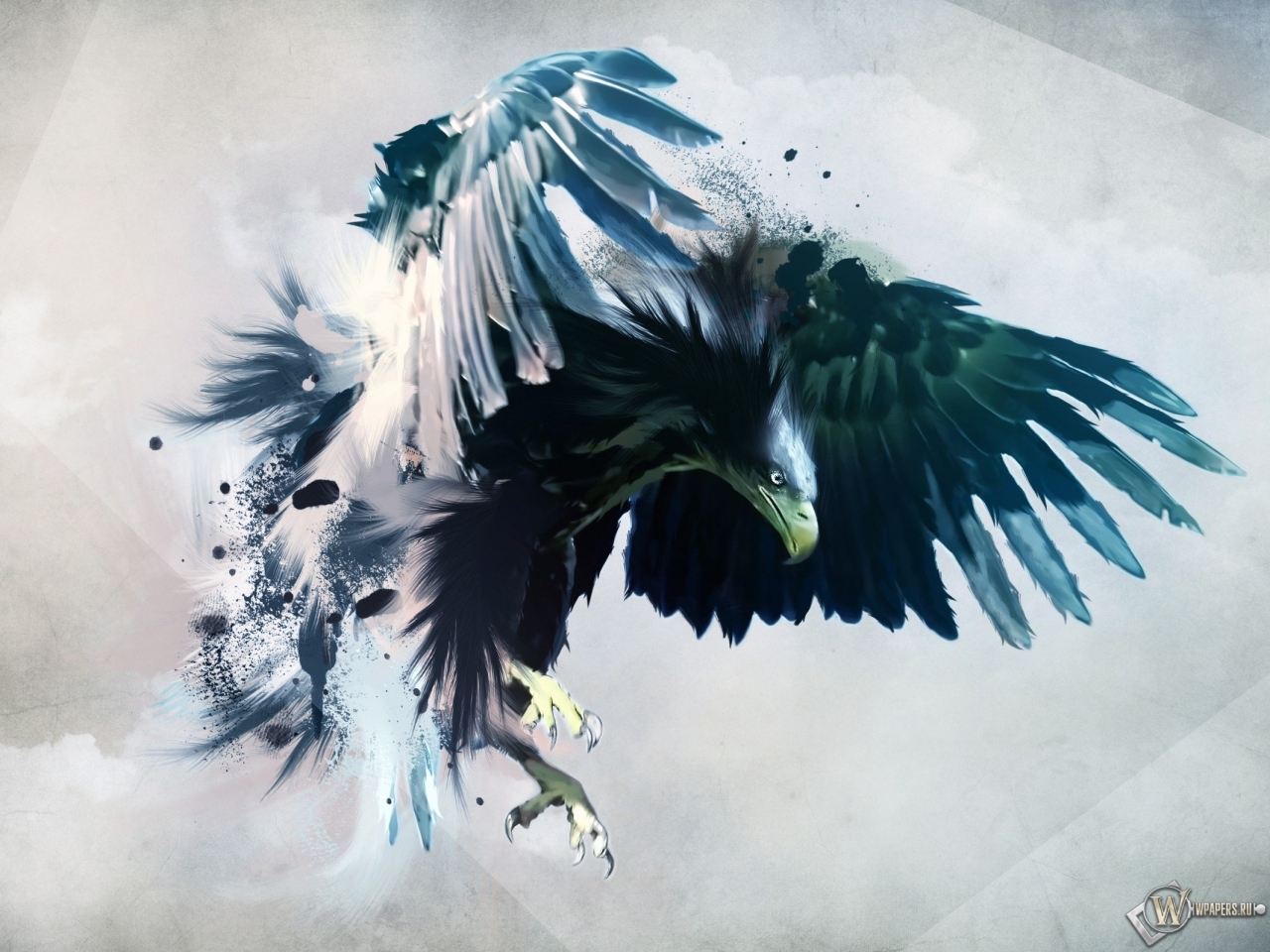 Artistic eagle 1280x960