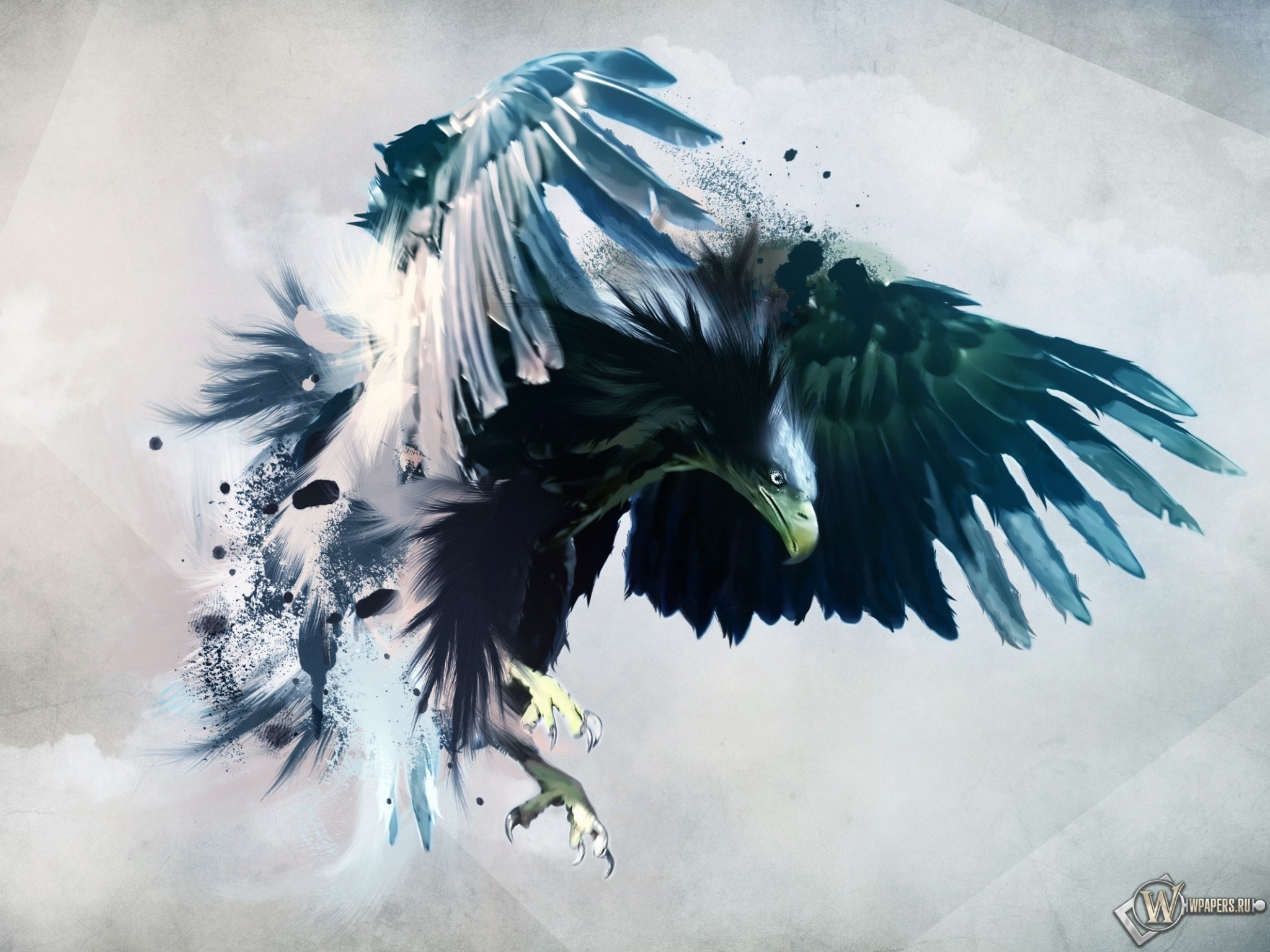 Artistic eagle 2048x1536