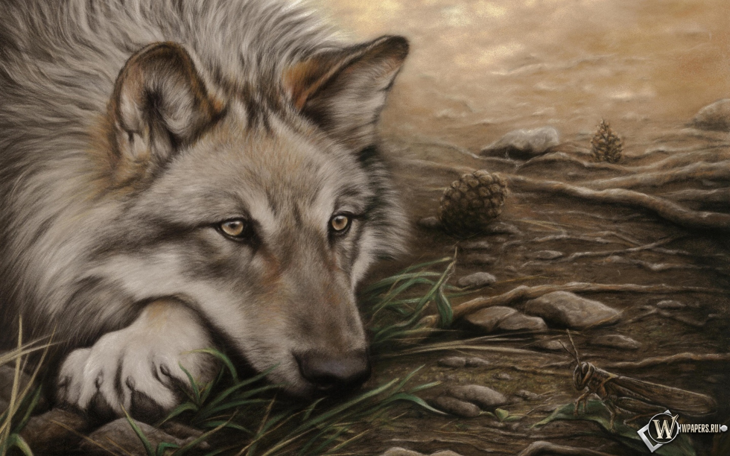 Волк-одиночка 1440x900