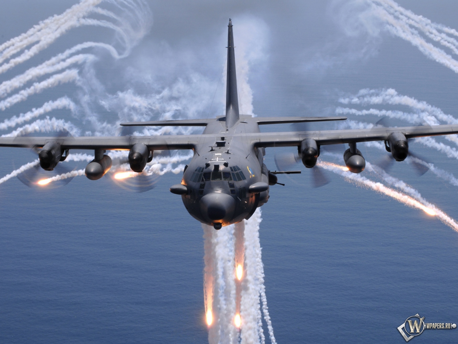 Lockheed AC-130 1600x1200