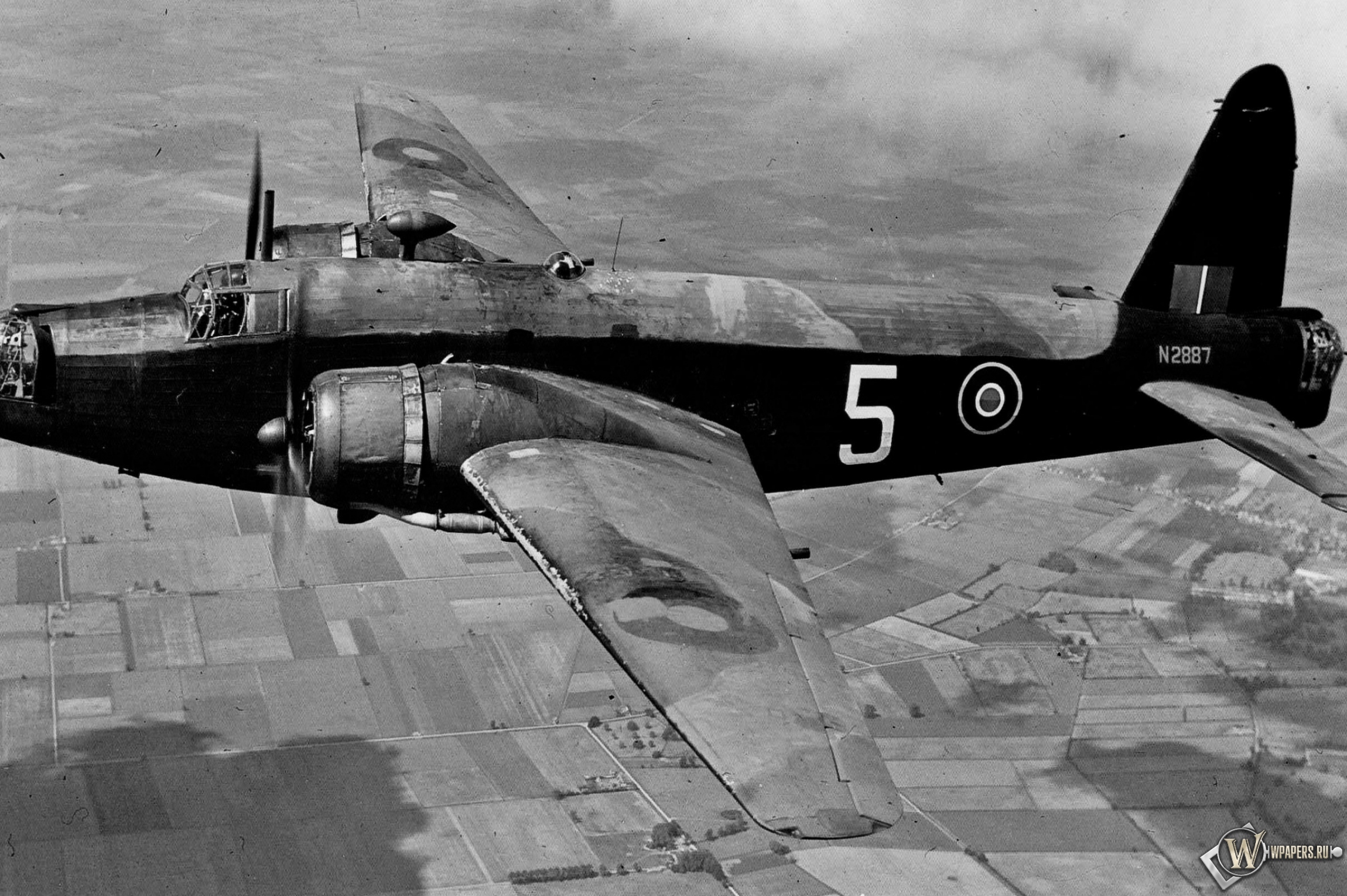 Виккерс Веллингтон - британский двухмоторный бомбардировщик 2300x1530