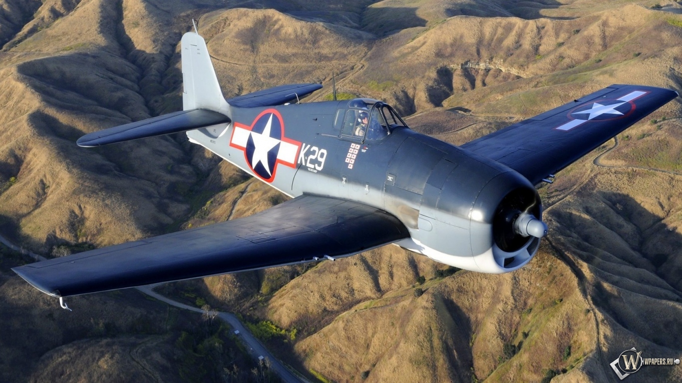 Grumman F6F Hellcat 1366x768