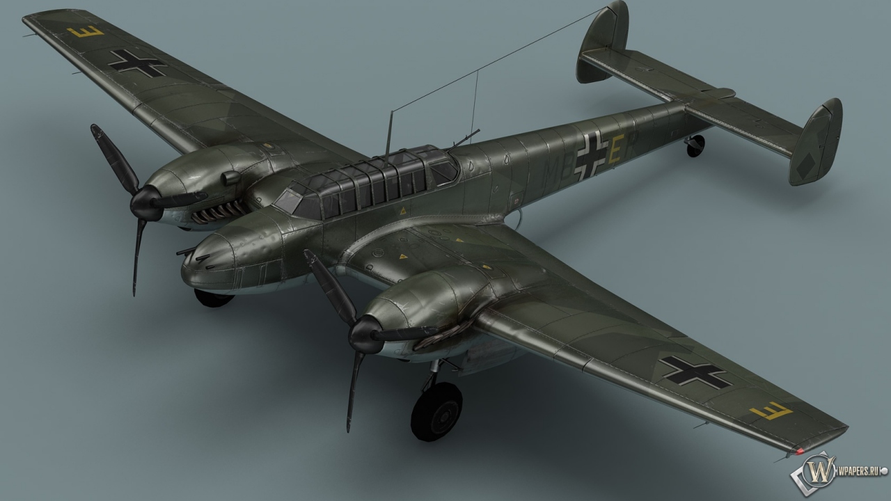 Messerschmitt Bf-110 1280x720