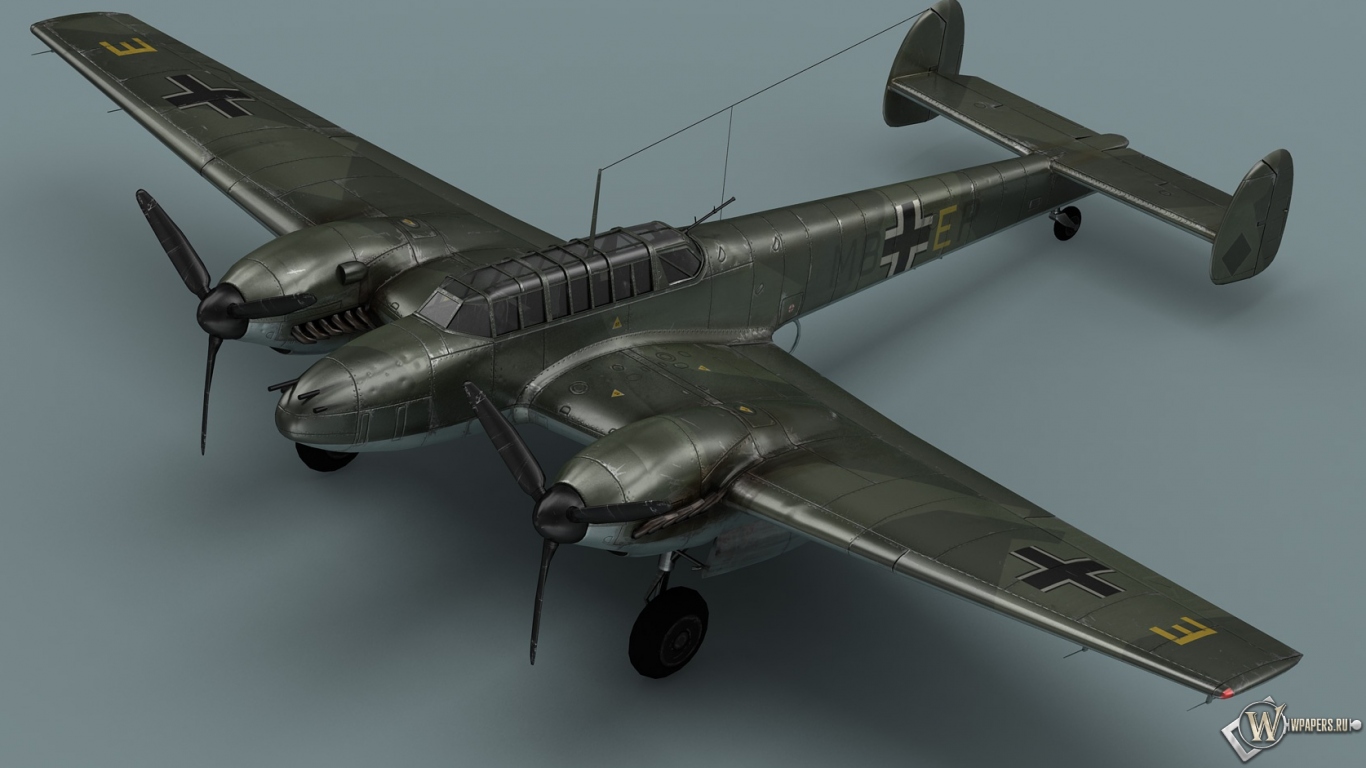 Messerschmitt Bf-110 1366x768