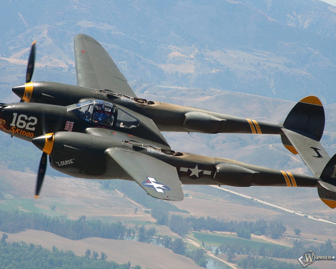 P-38 Lightning 1280x1024