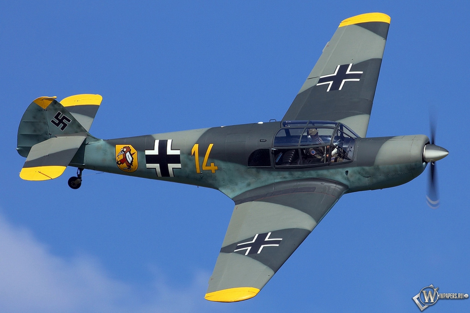 Messerschmitt Bf-108 Taifun 1500x1000