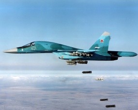 Обои Бомбы из Су 34: Истребитель, Небо, Бомбы, Мощь, Су-34, Самолеты