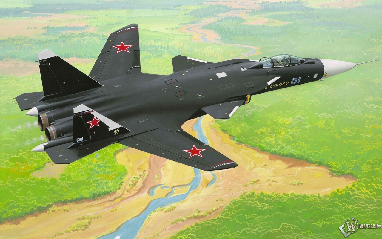 Су-47 1280x800