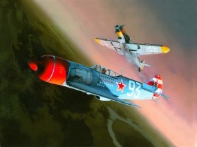 Обои Lavochkin La-7: Истребитель, La-7, Истребители