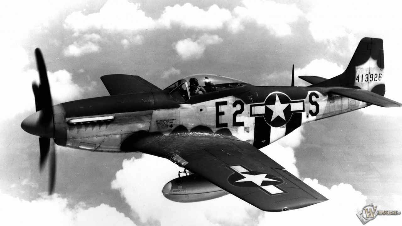 North American P-51 Mustang 1280x720
