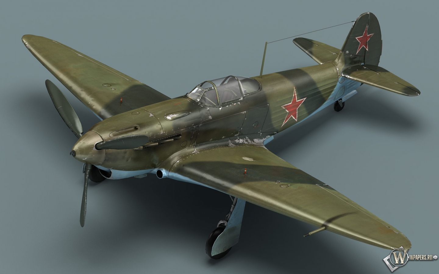 Советский истребитель Як-1 1440x900