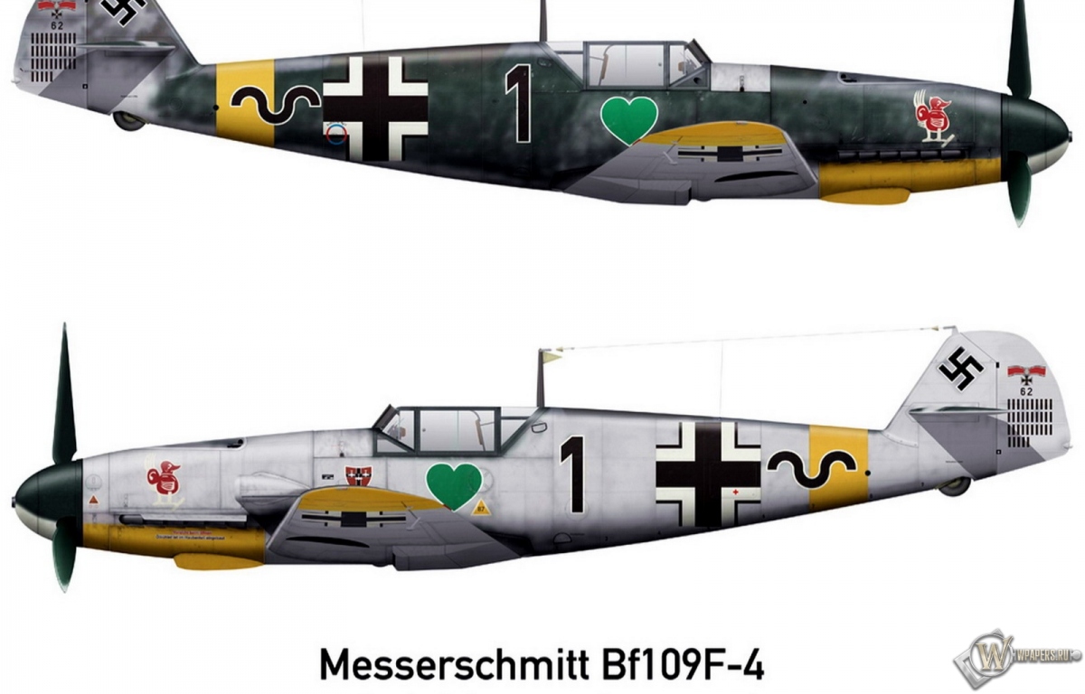 Bf-109F2 JG54 1200x768