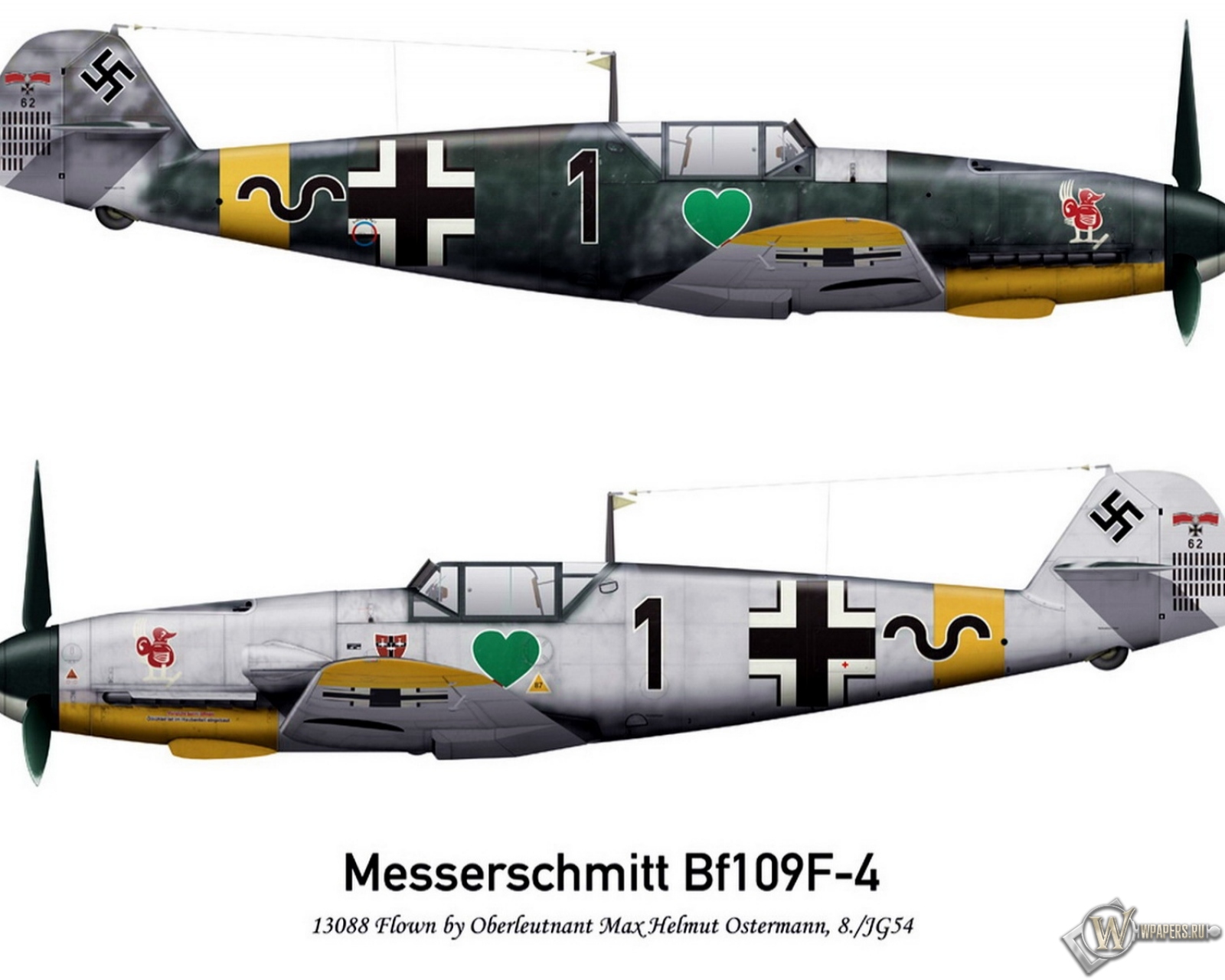 Bf-109F2 JG54 1600x1280