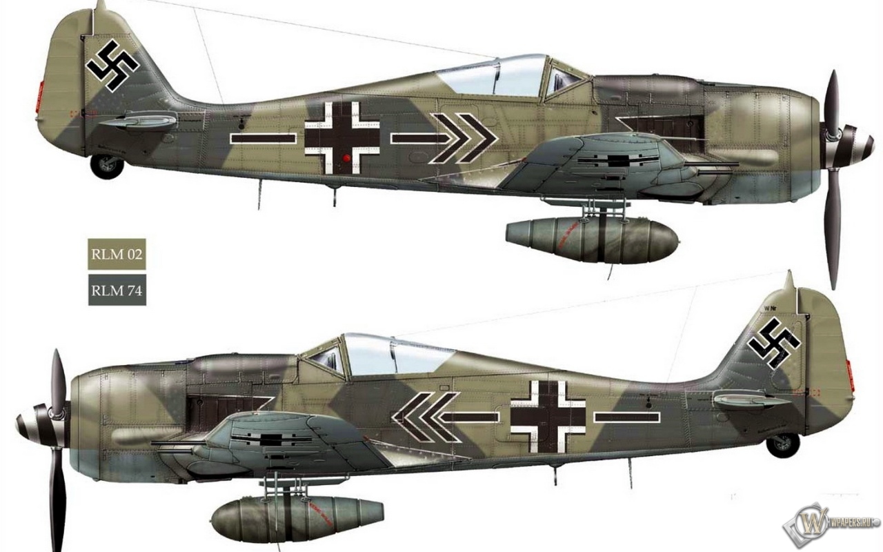 Fw-190A8-JG2 1280x800