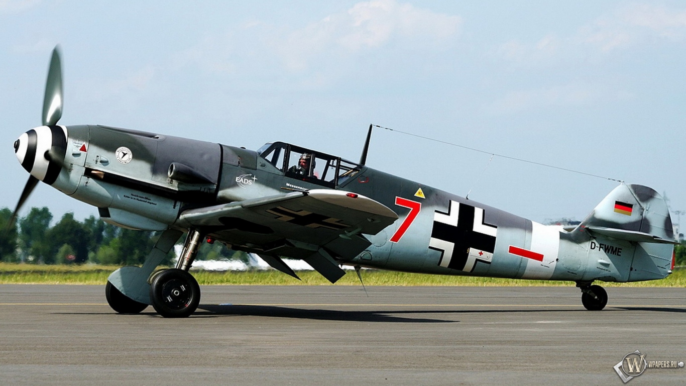 Messerschmitt Bf-109 1366x768