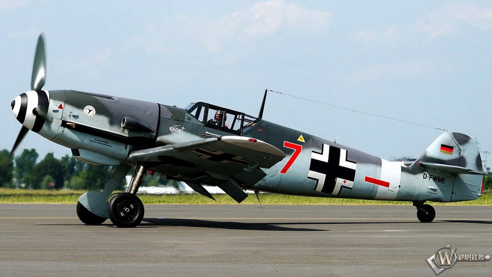 Messerschmitt Bf-109 1600x900