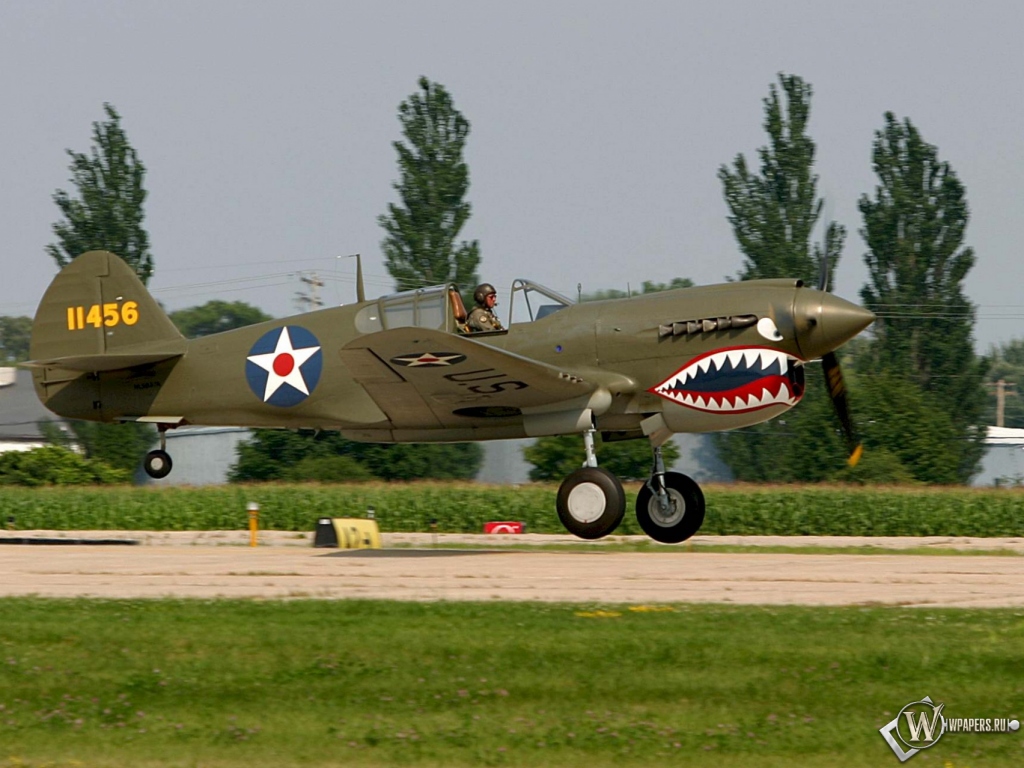 Curtiss P-40 1024x768