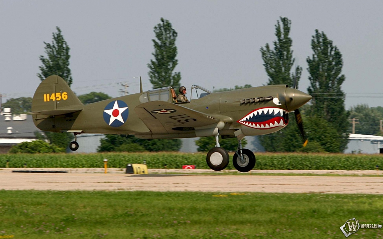 Curtiss P-40 1280x800