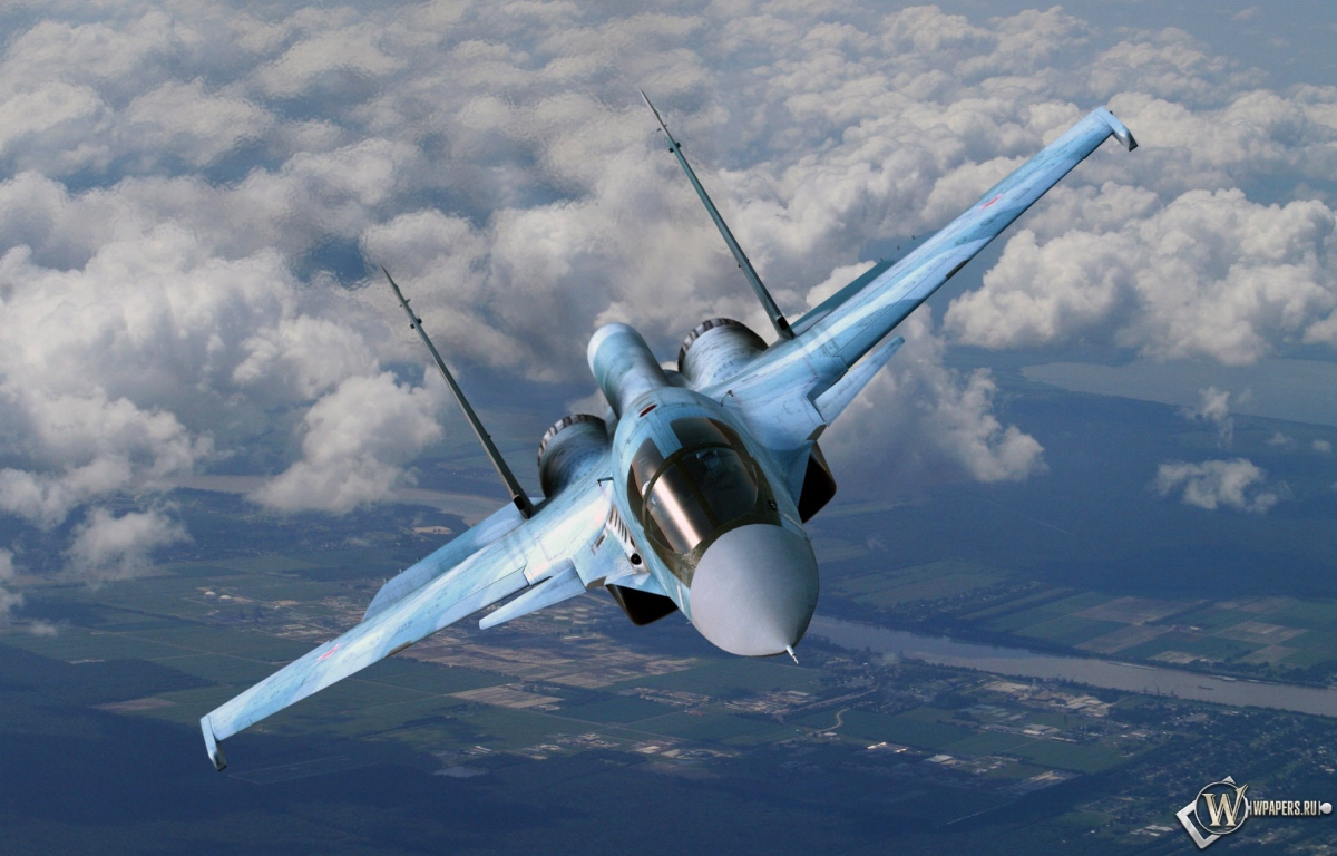 Su-34 Flanker-E 1200x768