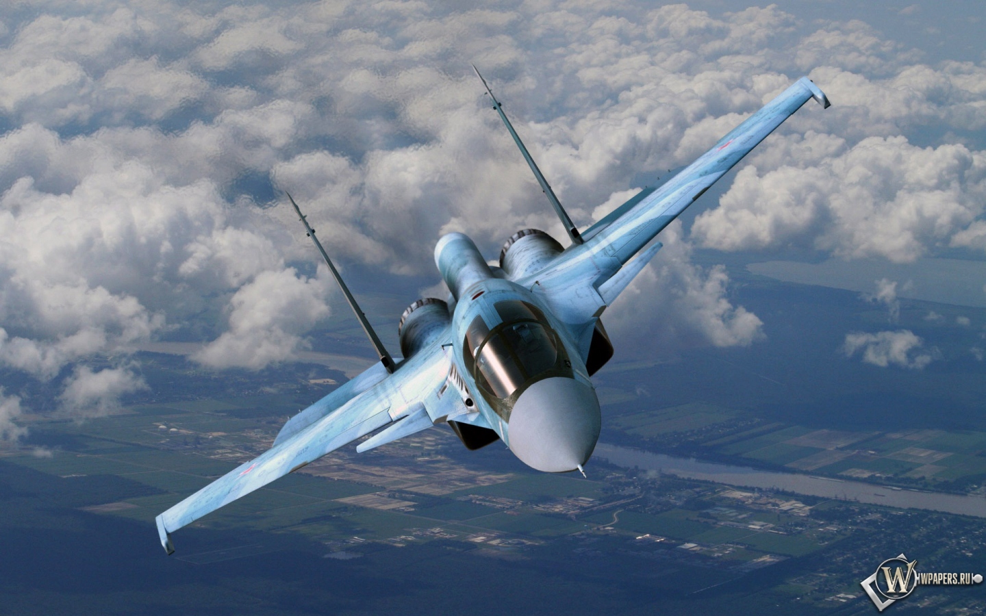 Su-34 Flanker-E 1440x900
