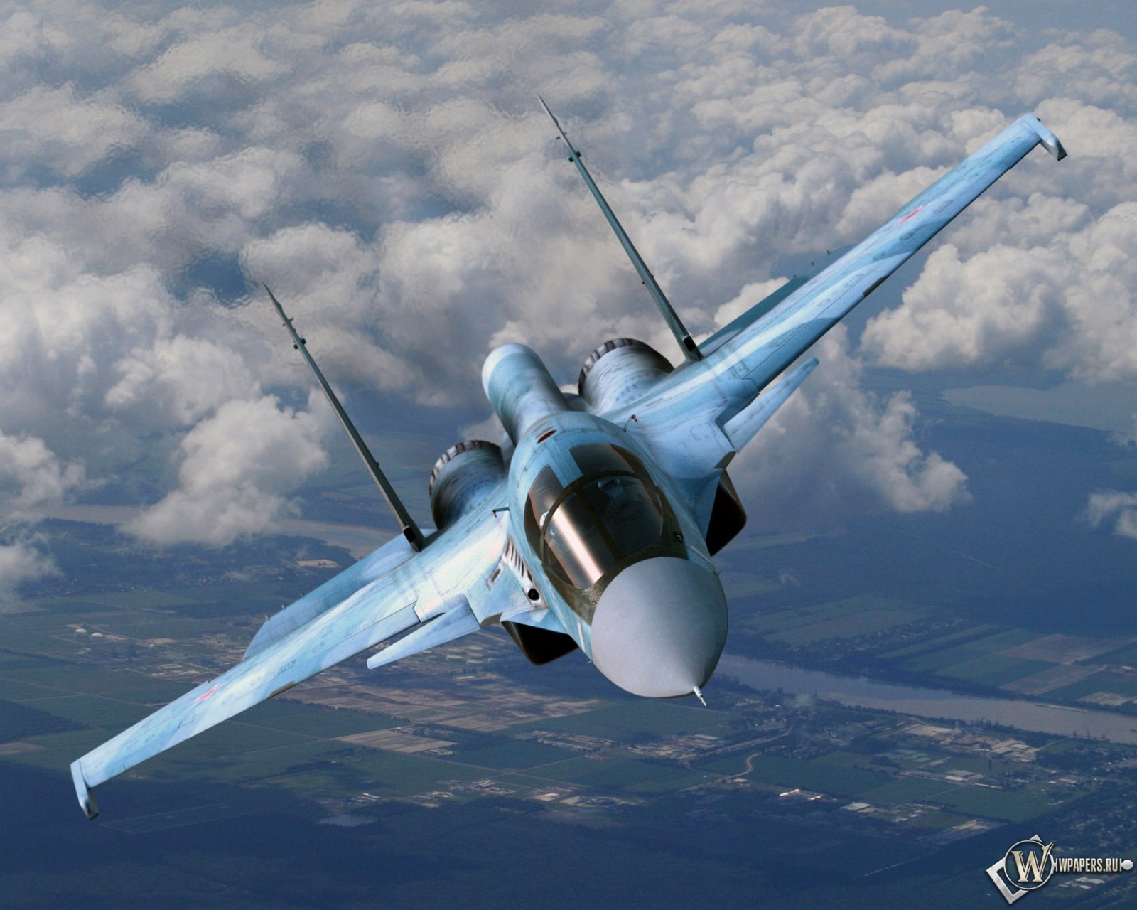 Su-34 Flanker-E 1600x1280