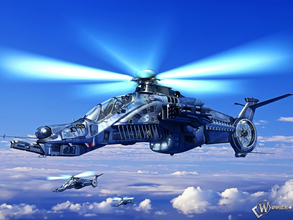 Вертолет будующего 1024x768