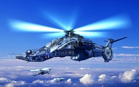 Обои Вертолет будующего: Вертолеты, Будущее, Вертолёты
