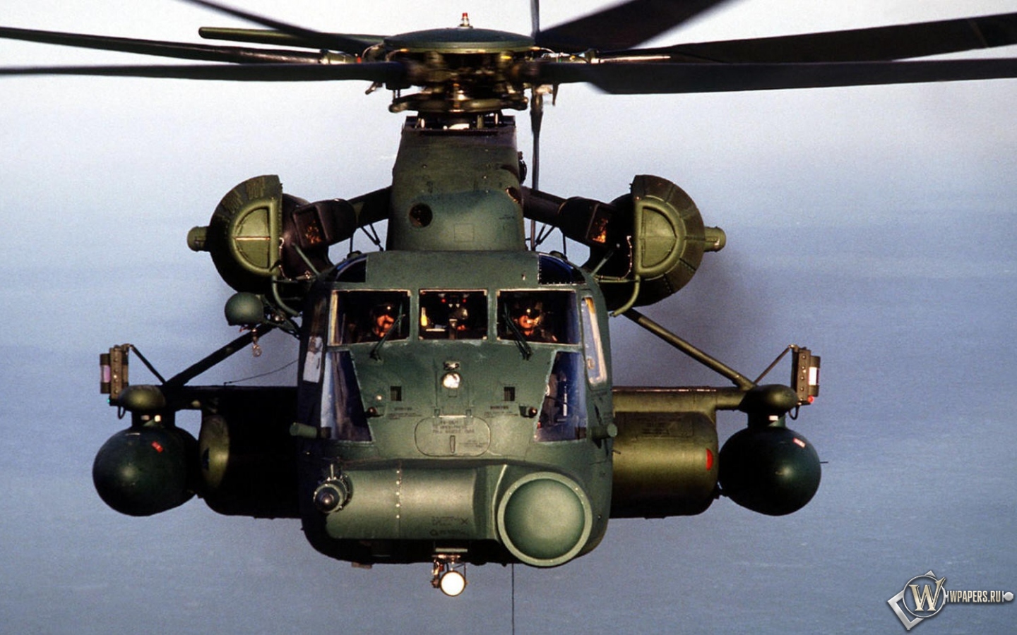 Вертолет 1440x900