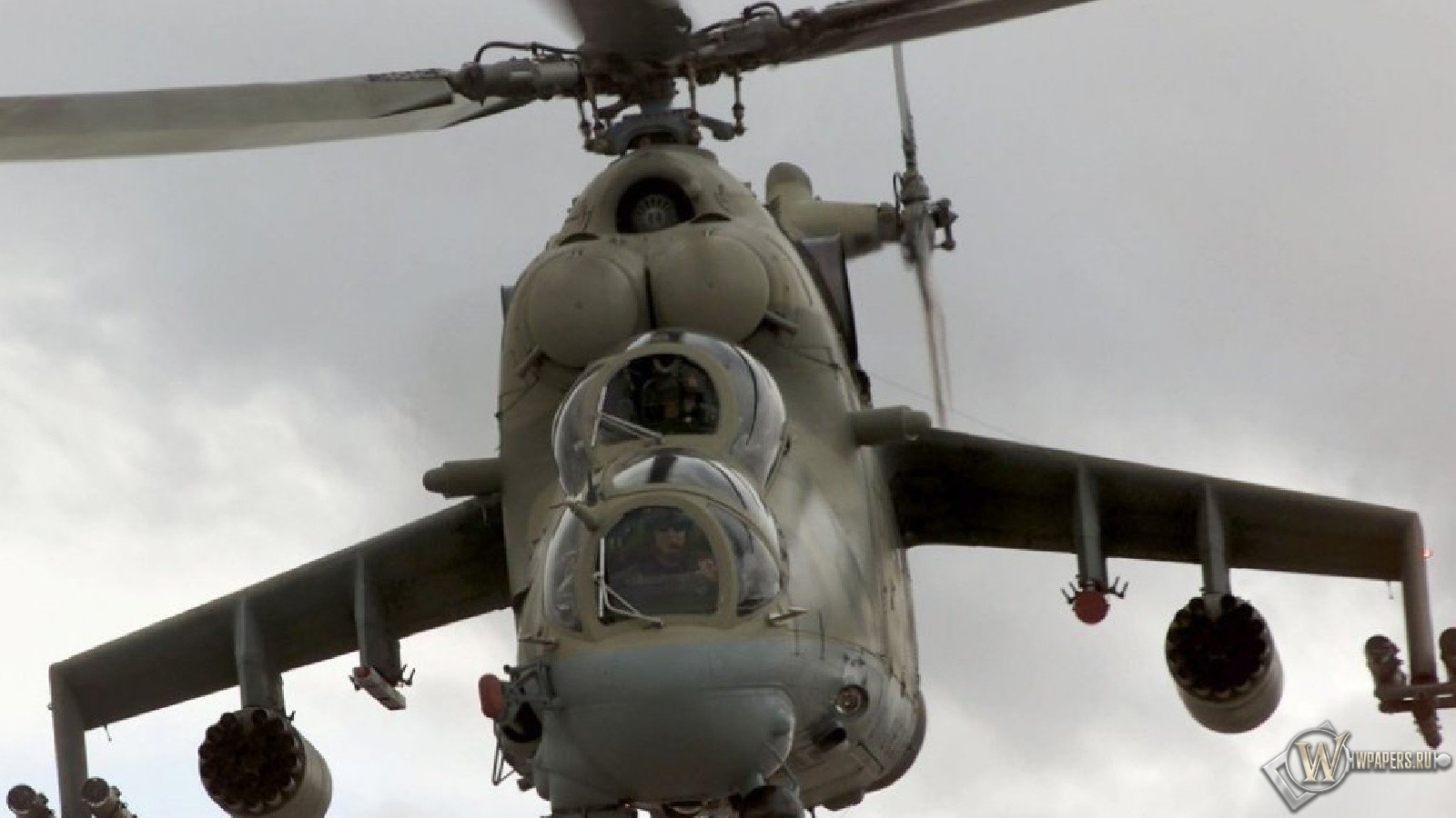 Вертолет МИ-24ПТ 1600x900