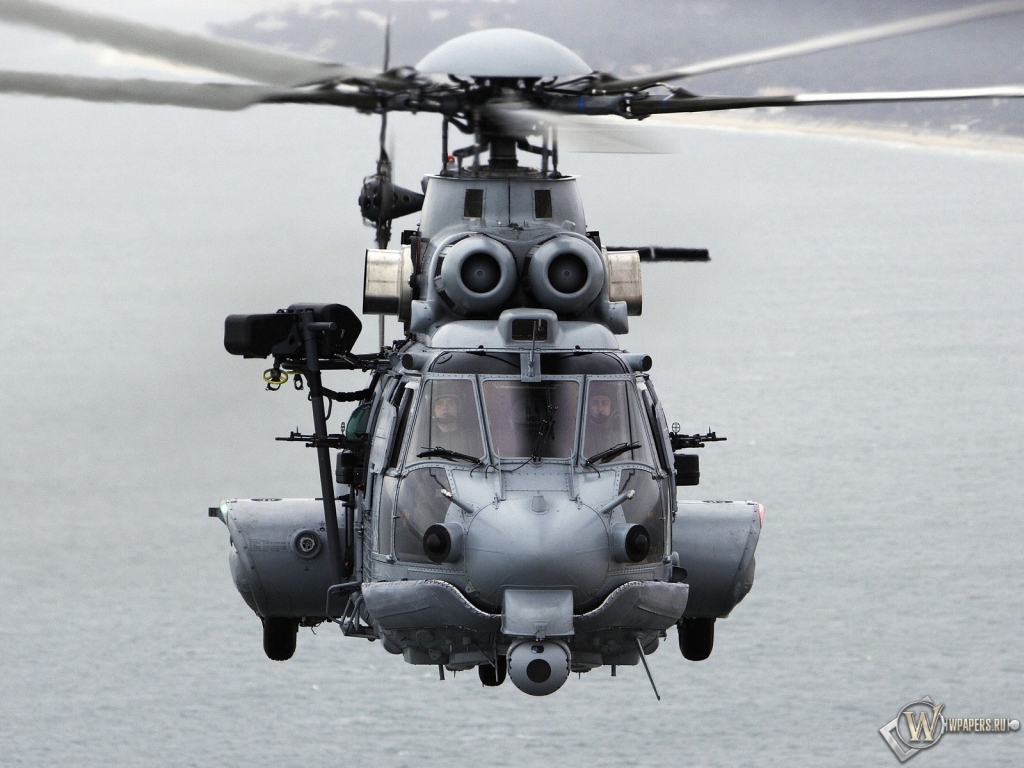 Военный вертолет 1024x768
