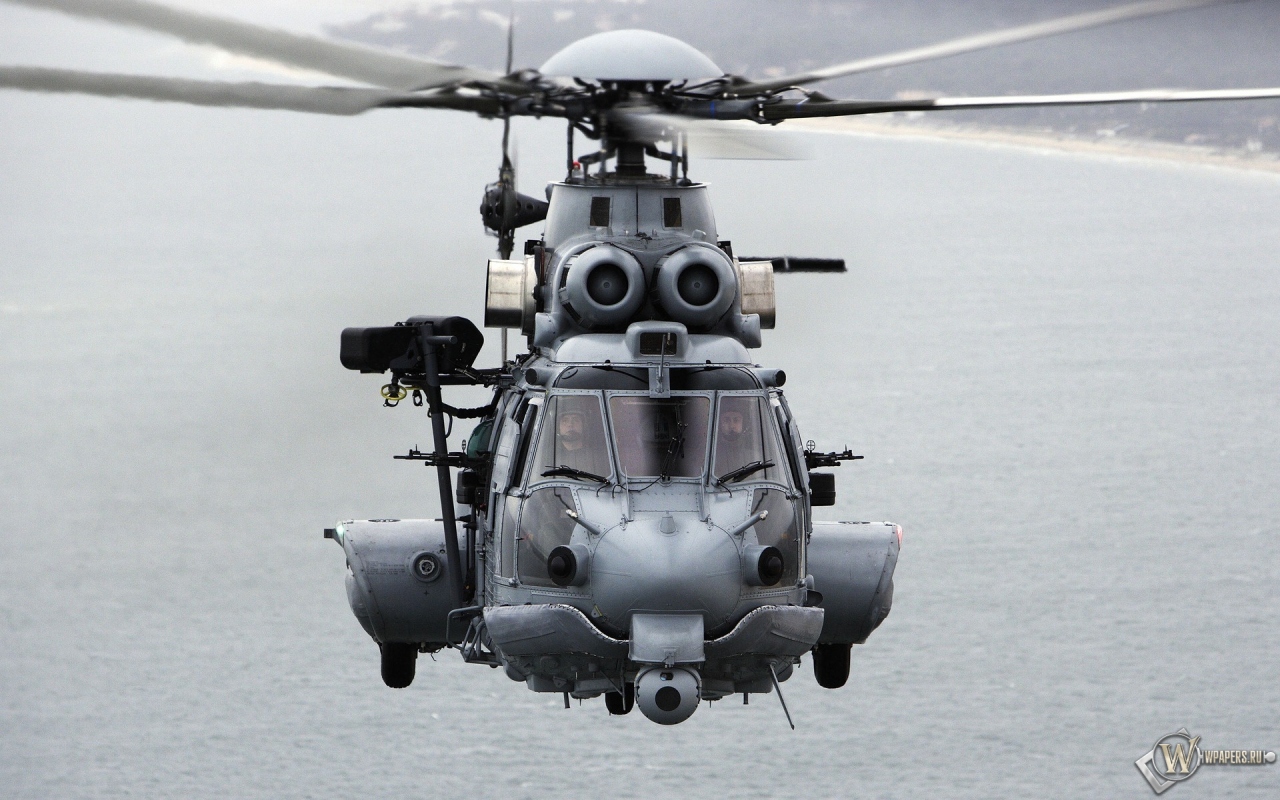 Военный вертолет 1280x800